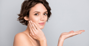 Skin hydration with a topical biomaterial